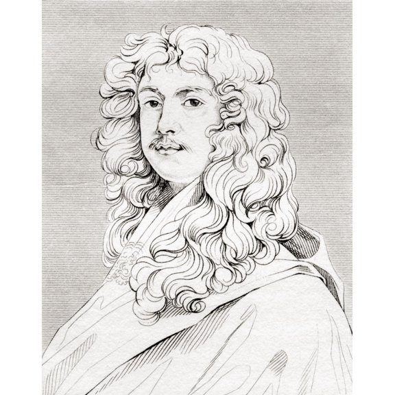 Sir Peter Lely 1618 Canvas Art - Ken Welsh Design Pics (26 x 32)