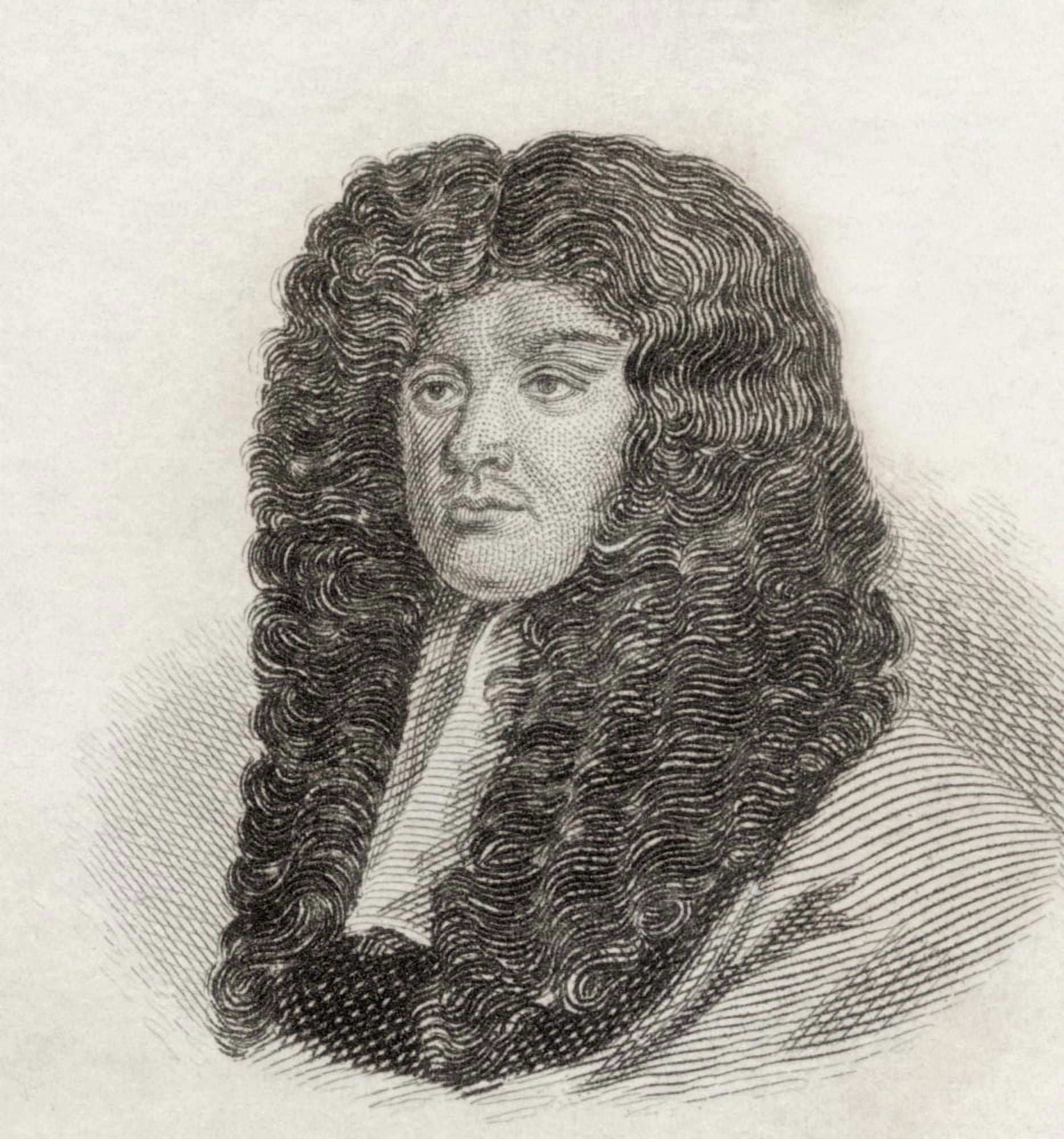 Sir Peter Lely 1618 To 1680 Dutch Painter From Crabbs Historical Dictionary Published 1825 Canvas Art - Ken Welsh  Design Pics (14 x 15)