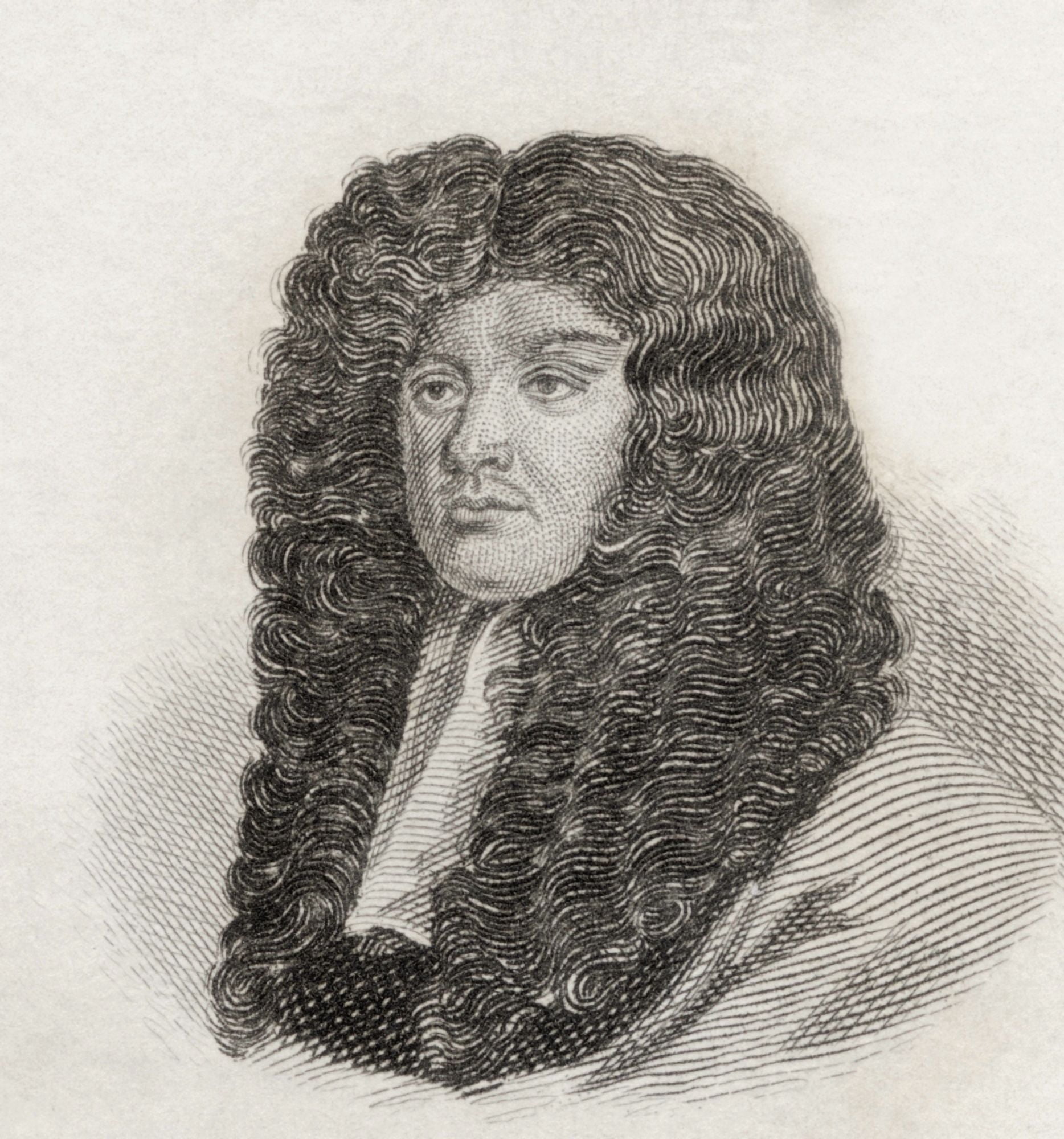 Sir Peter Lely 1618 To 1680 Dutch Painter From Crabbs Historical Dictionary Published 1825 Canvas Art - Ken Welsh Design Pics (28 x 30)