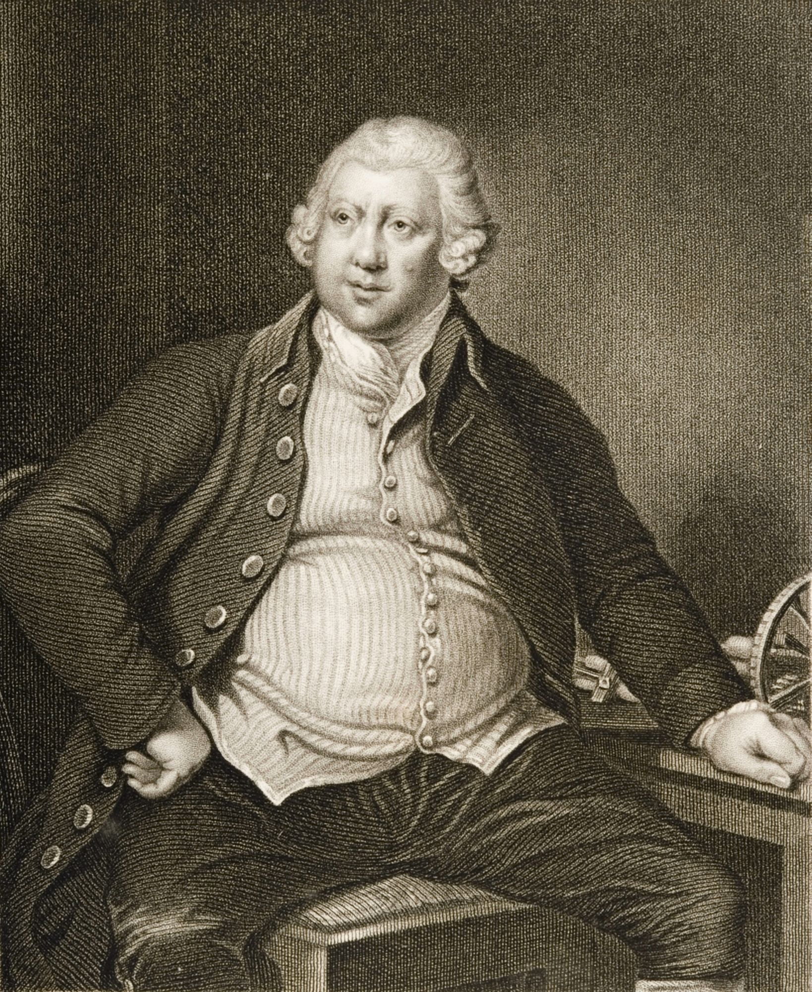 Sir Richard Arkwright 1732 1792 English Textile Industrialist And Inventor Canvas Art - Ken Welsh Design Pics (13 x 15)