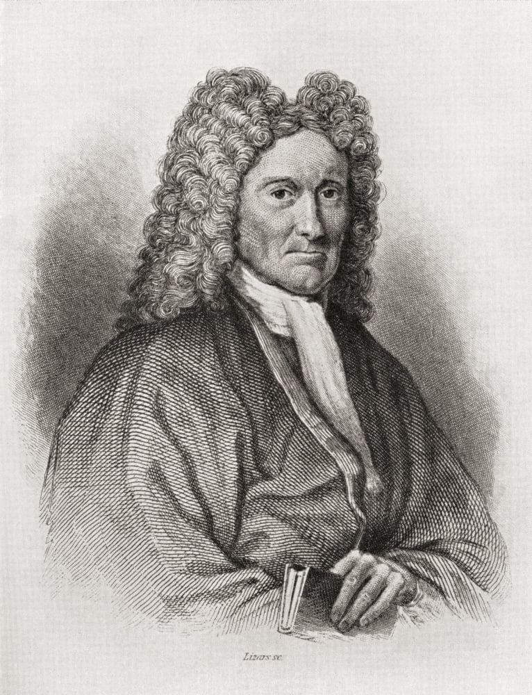 Sir Robert Sibbald 1641 Canvas Art - Ken Welsh Design Pics (12 x 16)