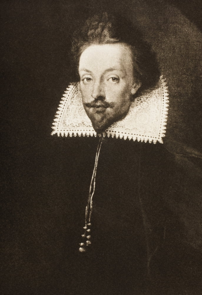 Sir Thomas Herbert 1St Baronet 1606 Canvas Art - Ken Welsh Design Pics (12 x 18)