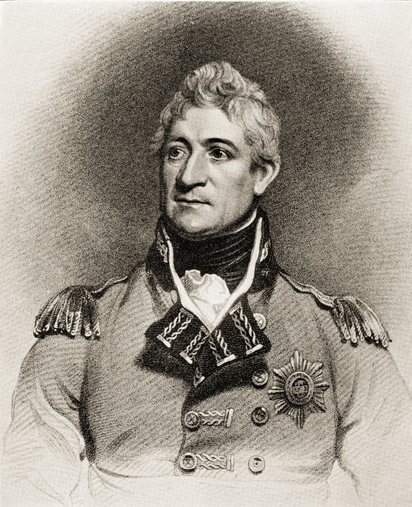 Sir Thomas Picton 1758-1815 British General Canvas Art - Ken Welsh Design Pics (13 x 16)