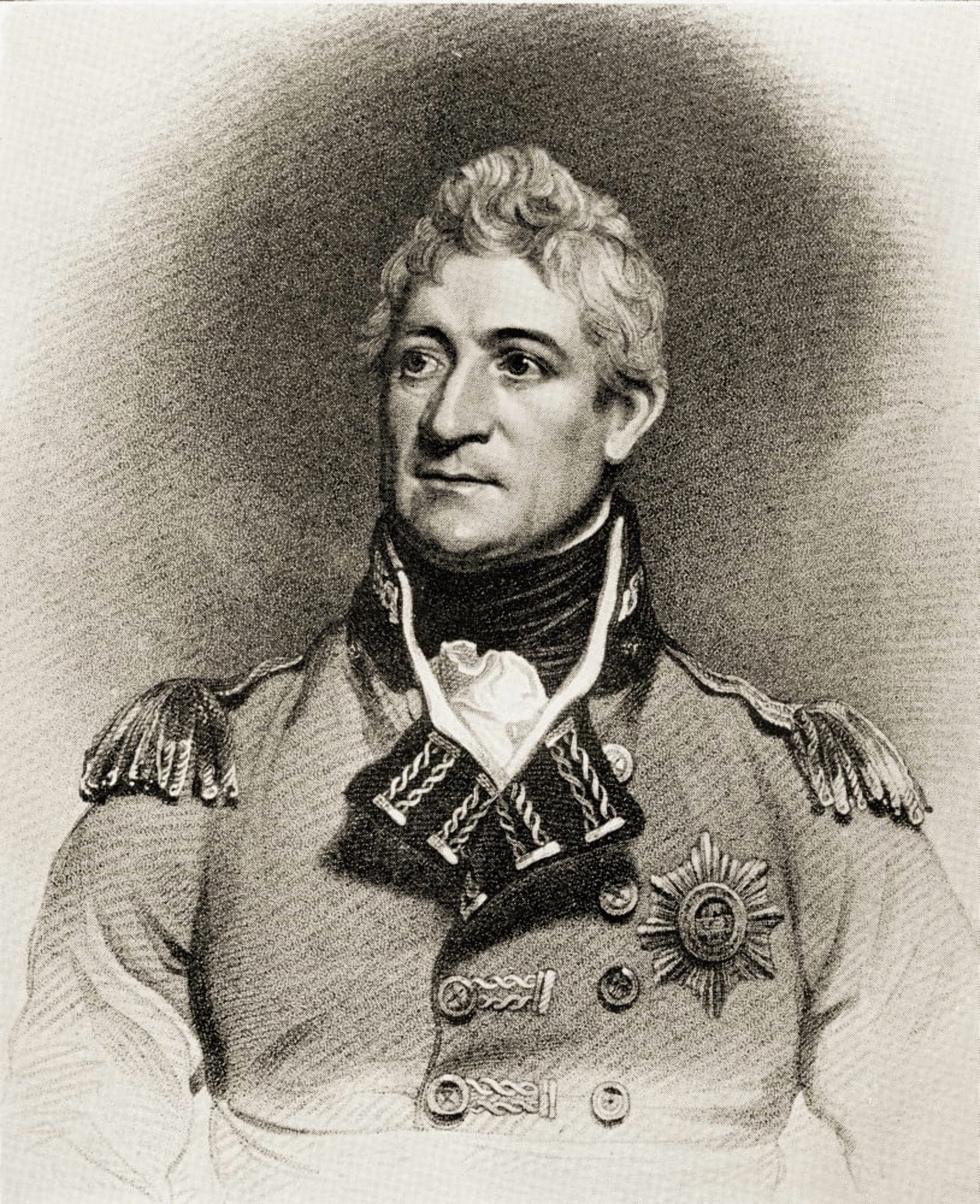 Sir Thomas Picton 1758-1815 British General Canvas Art - Ken Welsh Design Pics (26 x 32)