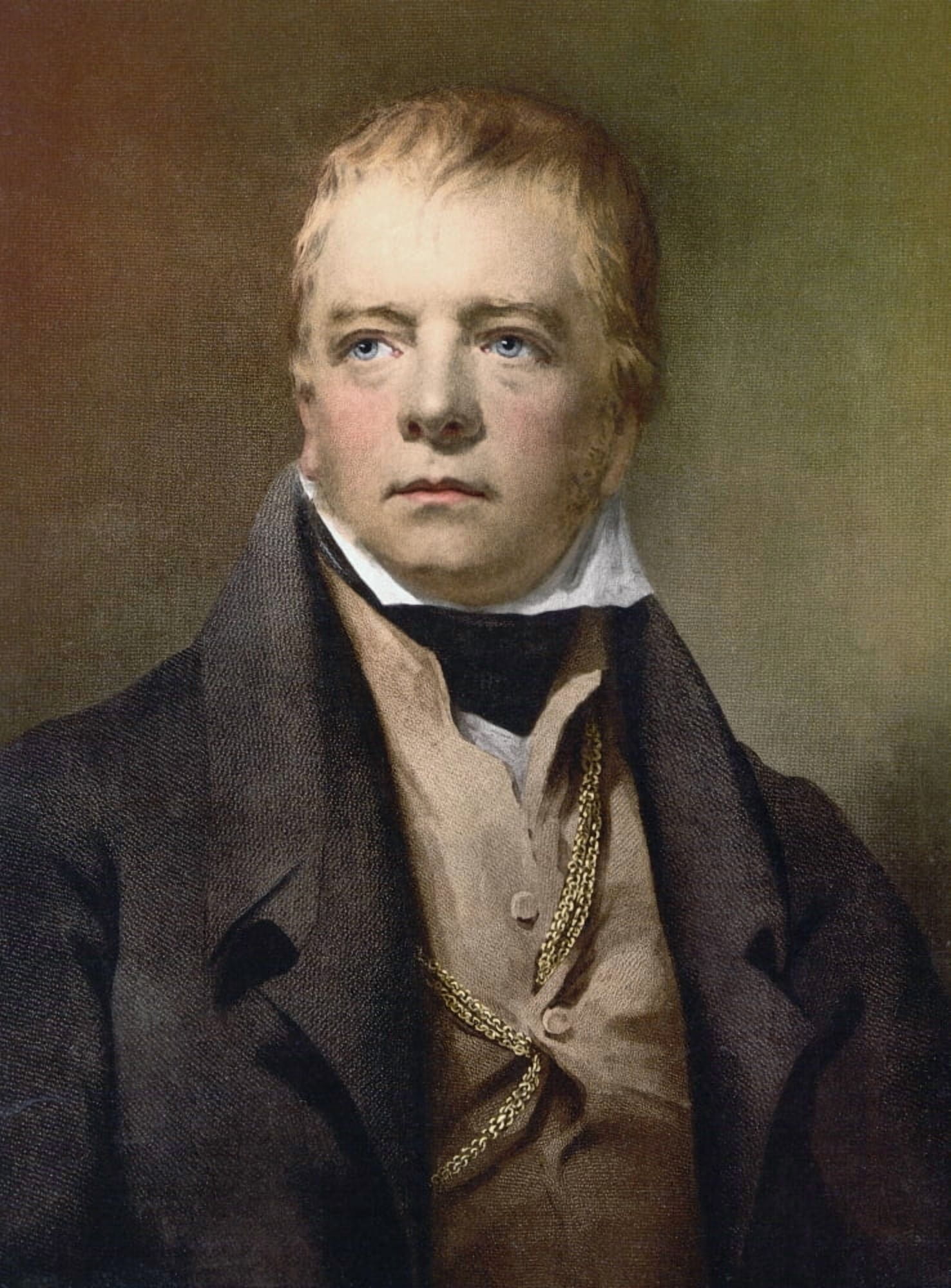 Sir Walter Scott 1771 To 1832 Scottish Novelist Poet Historian And Biographer After A 19Th Century Print Canvas Art - Ken Welsh Design Pics (12 x 17)