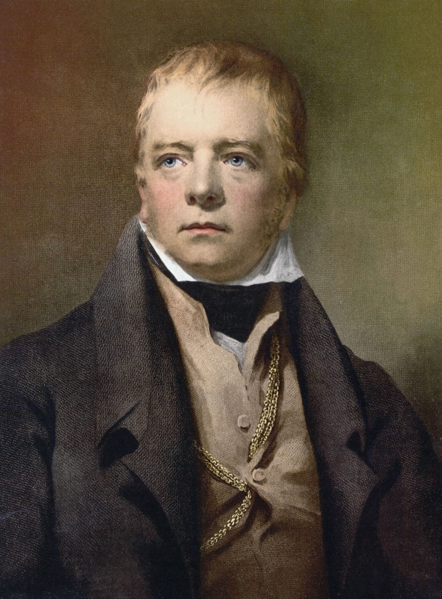 Sir Walter Scott 1771 To 1832 Scottish Novelist Poet Historian And Biographer After A 19Th Century Print Canvas Art - Ken Welsh Design Pics (24 x 34)