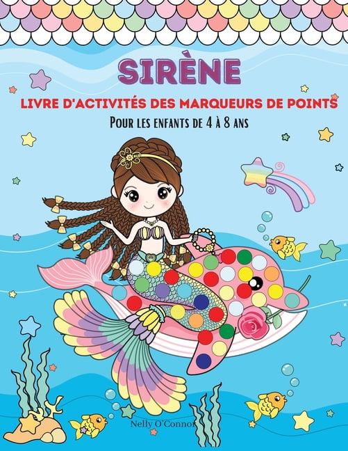 Sirène LIVRE D'ACTIVITÉS DES MARQUEURS DE POINTS (Paperback)