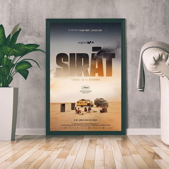 Sirat Movie Poster, Fantasy Movie Print, Film Lover Wall Art, Unframed Paper Poster 8x10in