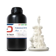 Siraya Tech Fast ABS-Like 3D Printer Resin, 405nm UV-Curing, Non-Brittle, High Precision for LCD/DLP 8K Printing, White 1kg