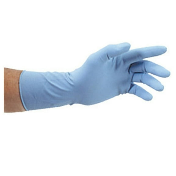 Sirchie Powder-Free Latex Gloves, Small, Box of 50, Blue