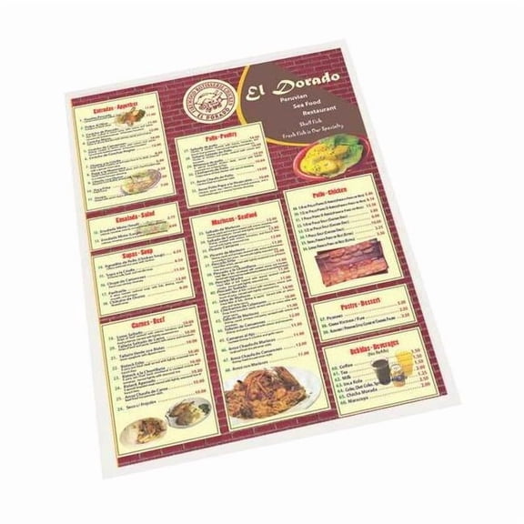 Sircle Heat Laminating Pouches,12x18in,PK100 MENU-07