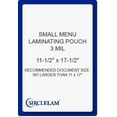 thumbnail image 1 of SircleLam 3 Mil Laminating Pouches, Small Menu Size, 100 Count, 1 Pack, 1 of 1