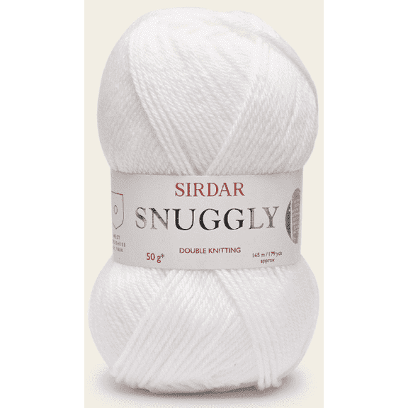 Sirdar Snuggly DK Yarn 251 White