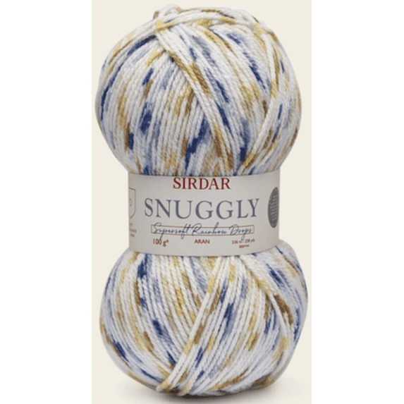 Sirdar Snuggly Supersoft Aran Rainbow Drops 860 Butter