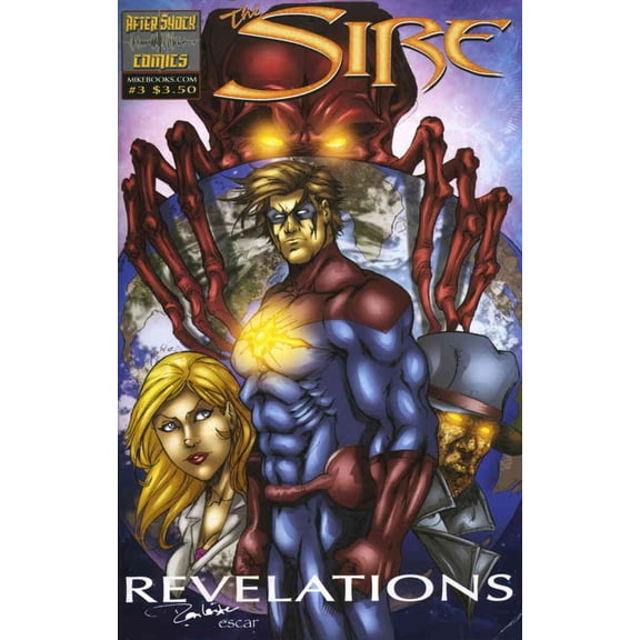 Sire Revelations #3 VF ; AfterShock Comic Book