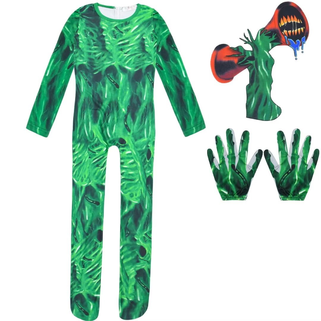 SirenHead Halloween Costume for Kids Boys Horror Monster Party Outfits