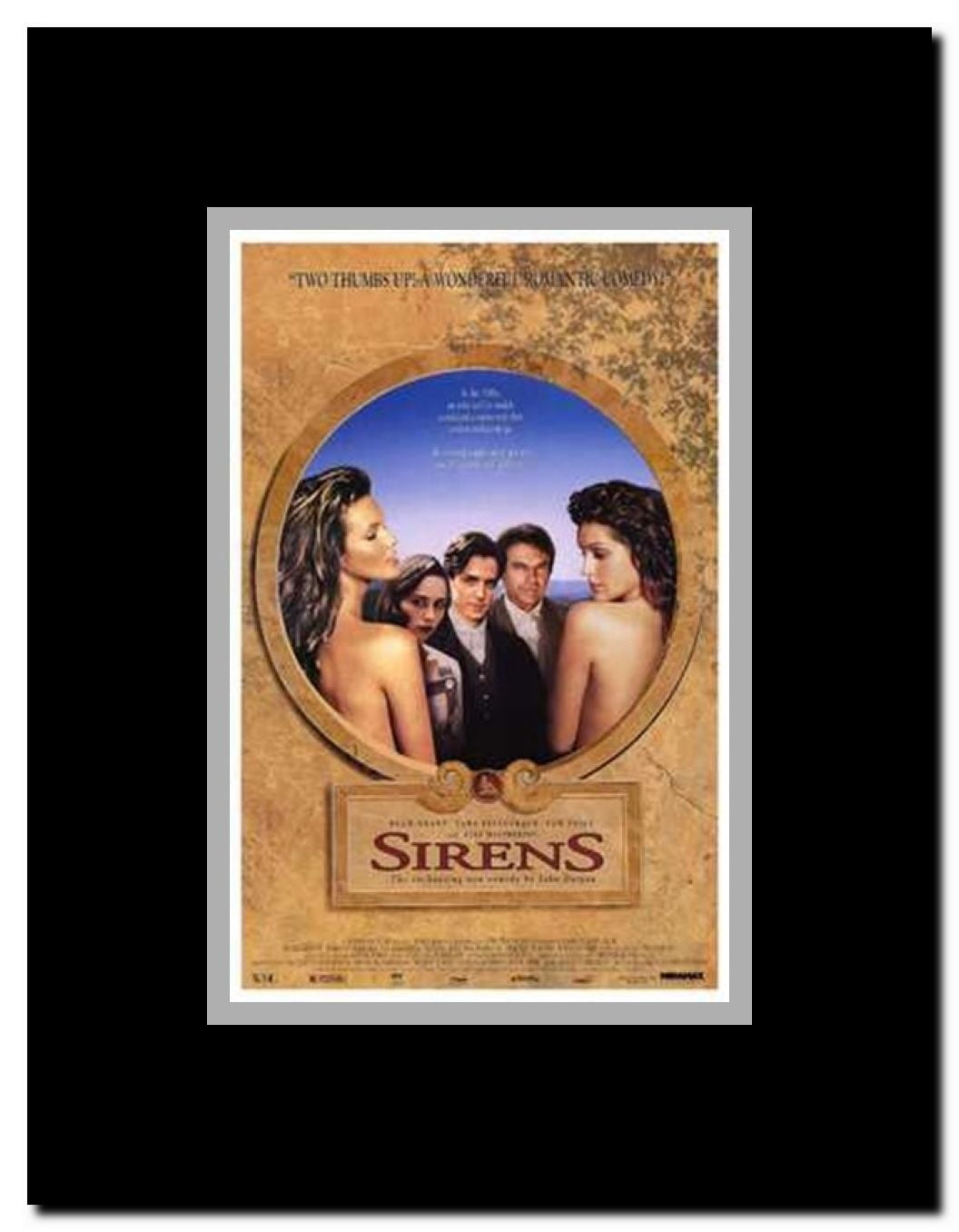 Sirens Framed Movie Poster