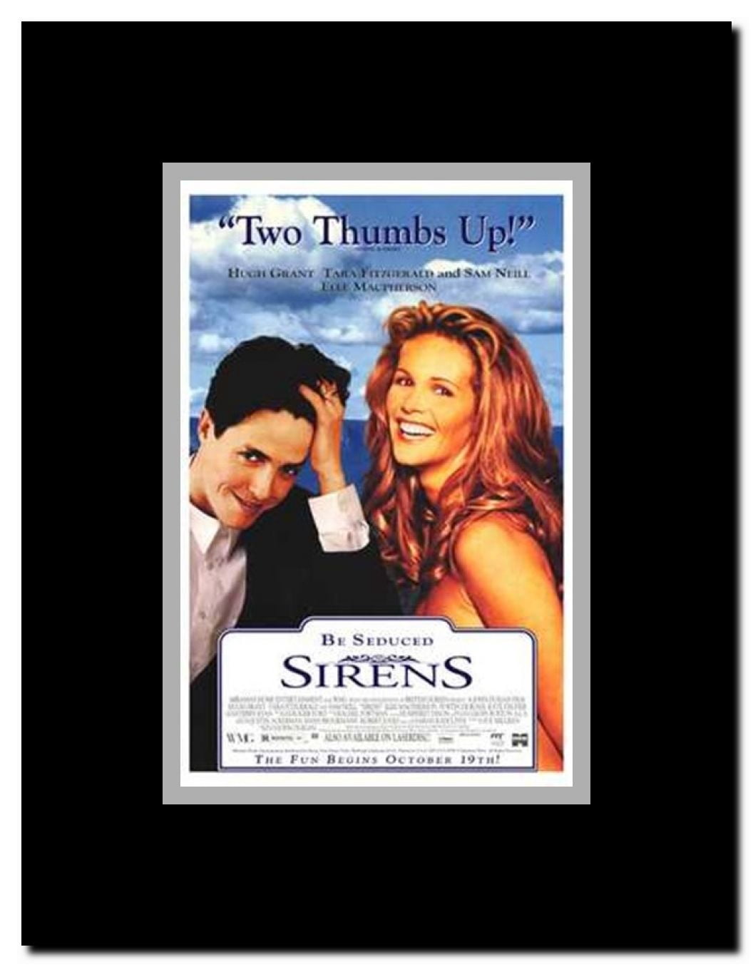 Sirens Framed Movie Poster