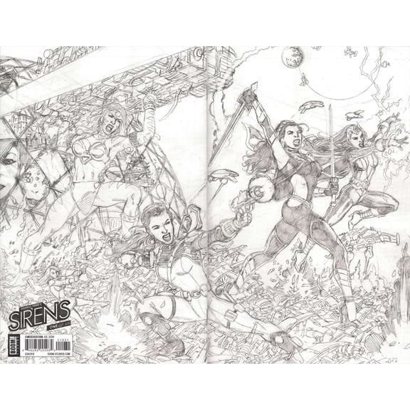 Sirens (George Perez's) #1D VF ; Boom! Comic Book