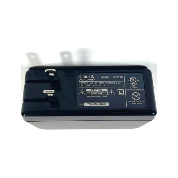Sirius AU505D 5V 1A USB Wall Power Adapter Charger