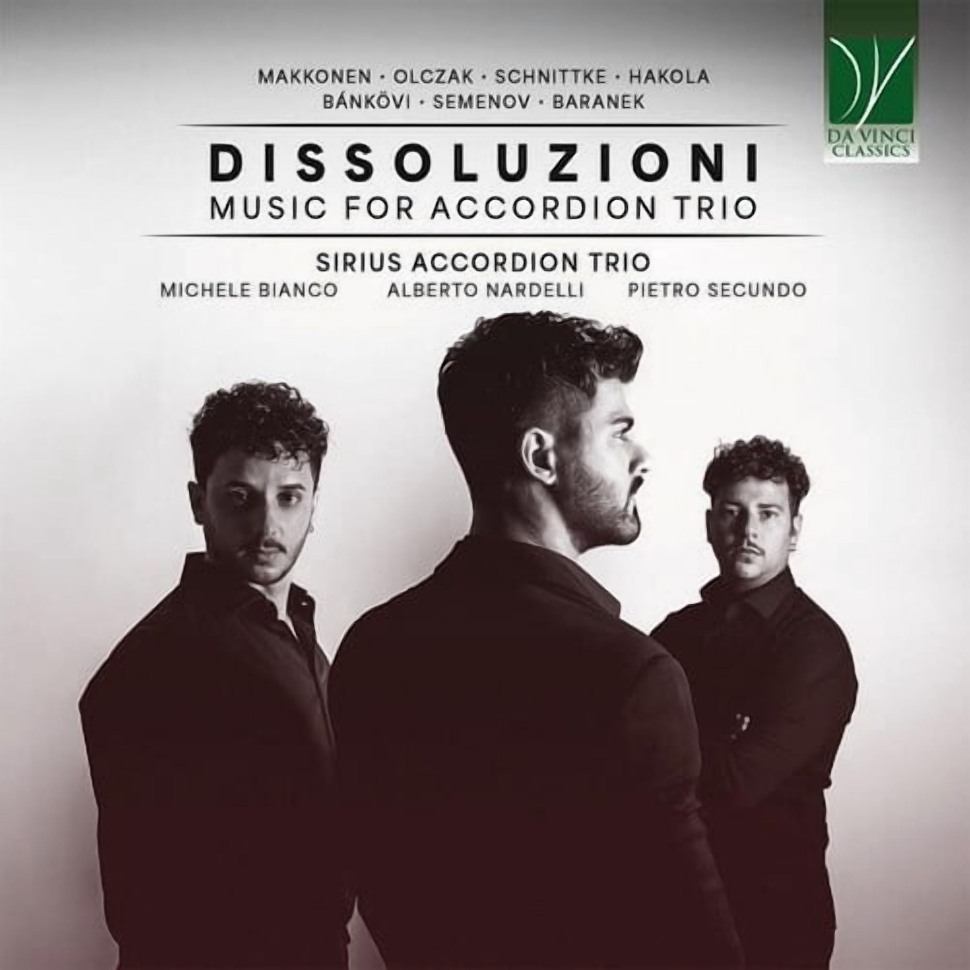 Sirius Accordion Trio - Dissoluzioni: Music For Accordion Trio - Music & Performance - CD