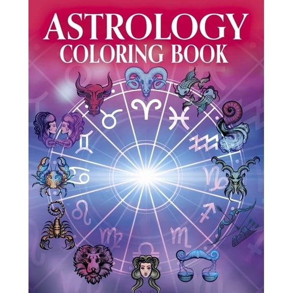 Sirius Creative Coloring Astrology Coloring Book, (Paperback)