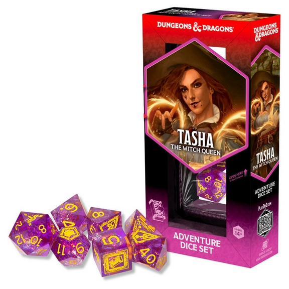 Sirius Dice: Dungeons & Dragons - Adventure Dice Set - Tasha