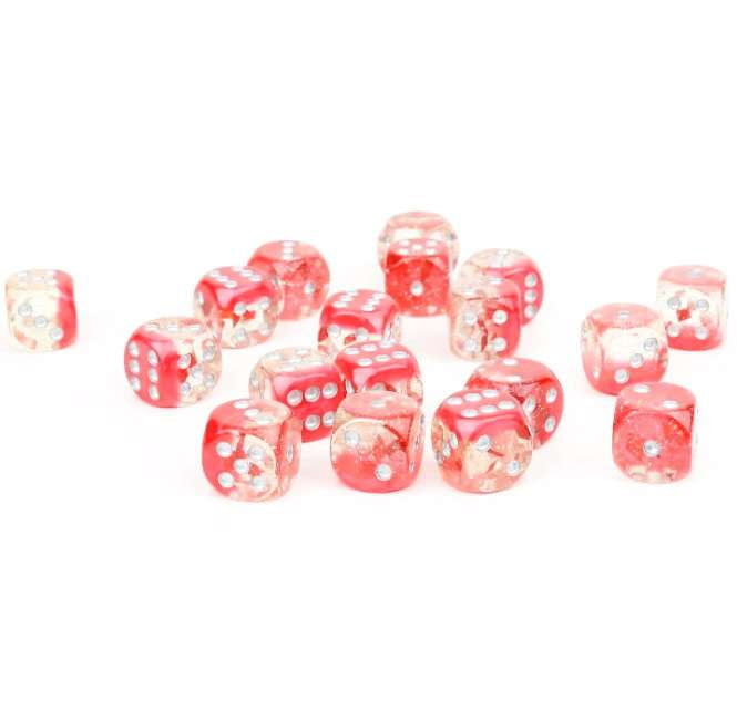 Sirius Dice SDZ000809 12 mm D6 Cube Set - Diamonds - 18 Count