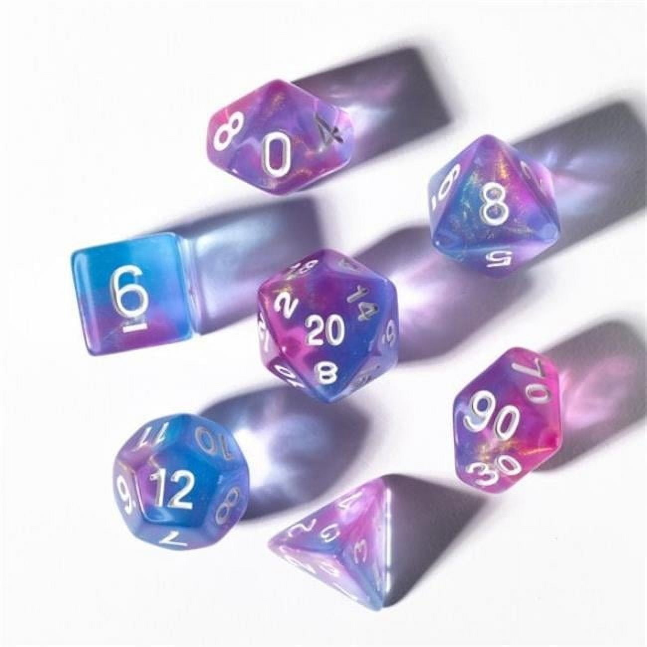 Sirius Dice SDZ001601 Treasure Series Opal Dice Set, Set of 7
