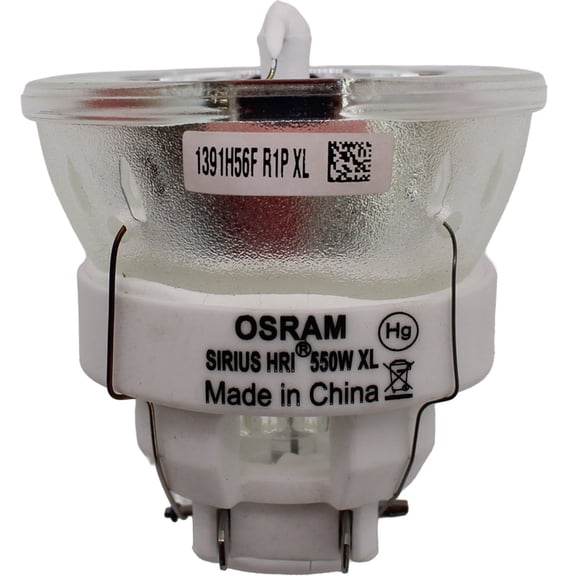 Sirius HRI 550W XL 55247 Moving Head HID Lamp powered by Osram, 28,000 lm, 7500K, Ra75, 90V, 6.1A, 2.5 kVp Ignition, Side Prong Base, 1,000 hr Life, Fits 550W XL Fixtures - 1 Unit per pack