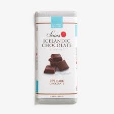 Sirius Icelandic Sea Salt Dark Chocolate bar, 100g