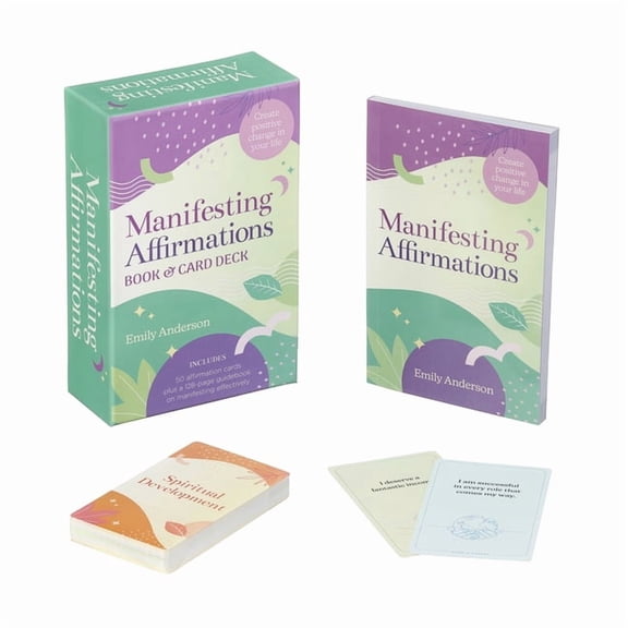 Sirius Oracle Kits Manifesting Affirmations Book & Card Deck: Create Positive Change in Your Life. Includes 50 Affirmation Cards Plus a 128, (Paperback)