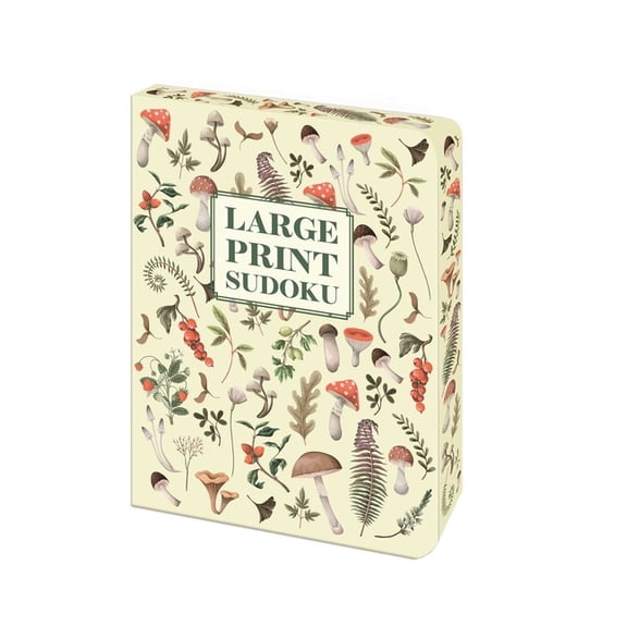 Sirius Patterned Edge Puzzles Large Print Sudoku: Over 130 Puzzles, (Paperback)