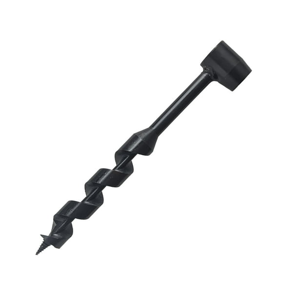 Sirius Survival 1-Inch Bushcraft Manual Bore Auger Tool - Heavy-Duty Hand Auger for Woodworking, Camping, Survival, and Disaster Preparedness - Perfect for Preppers and Outdoor Enthusiasts