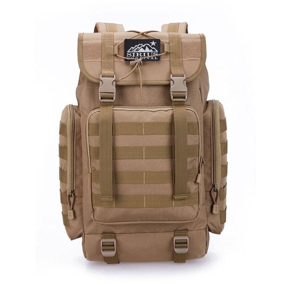Sirius Survival 40L Hiking Backpack - Tan