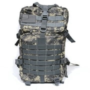 Sirius Survival 50L Expeditionary Outdoor Survival Backpack - Large Modular Day Pack, Digital Camo