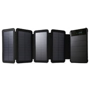 Sirius Survival Folding 4 Panel 10,000 MAH Portable Solar Power Bank