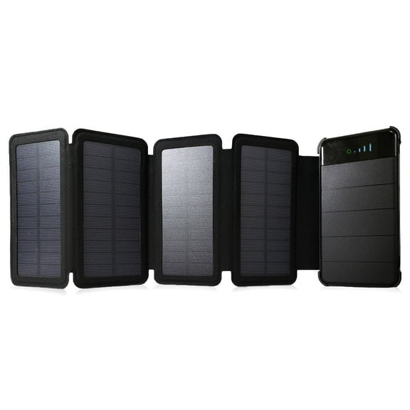 Sirius Survival Folding 4 Panel 10,000 MAH Portable Solar Power Bank