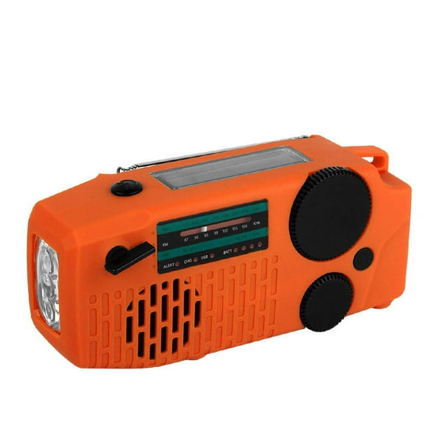 Sirius Survival Portable Emergency Weather Radio, Orange, PEWR-OR
