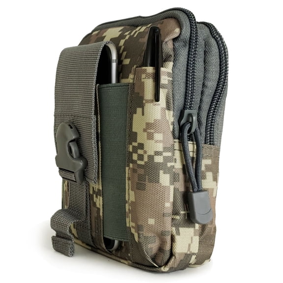 Sirius Survival Utility Emergency Kit 15 in 1 - Survival Kit for Camping, Hiking, Hunting & Fishing - Digital Camo