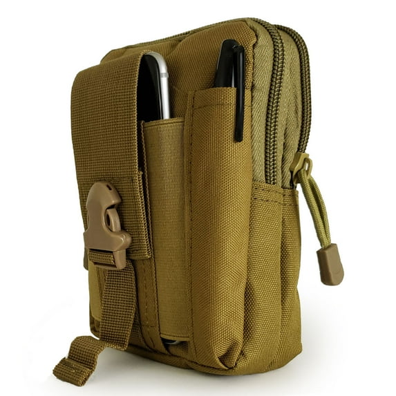 Sirius Survival Utility Emergency Kit 15 in 1 - Survival Kit for Camping, Hiking, Hunting & Fishing - Tan