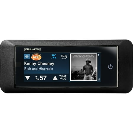 SiriusXM - Commander Touch Satellite Radio Receiver - Black