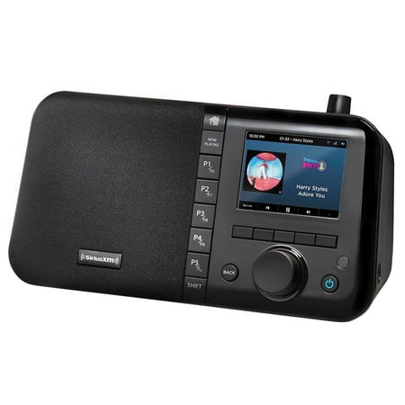 SiriusXM - Wi-Fi Sound Station - Black