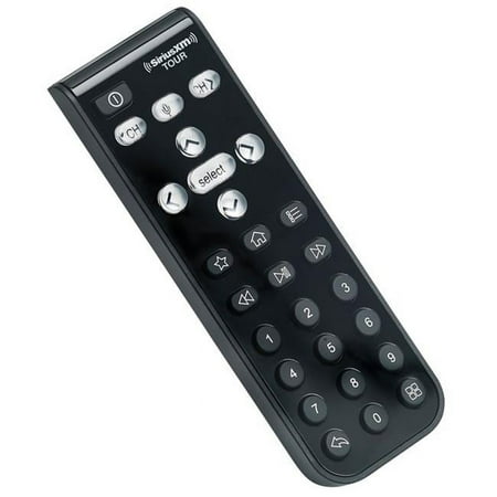 SiriusXM - SXM Wireless Remote Control for Tour Radio - Black
