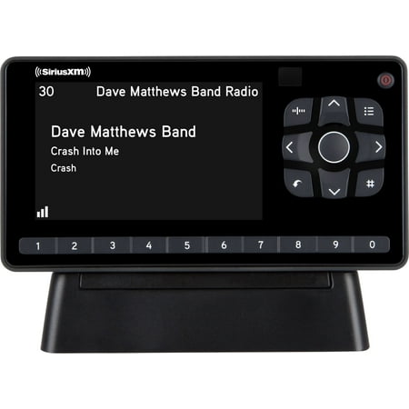 SiriusXM - Onyx EZR Satellite Radio Receiver with Home Kit - Black - Black