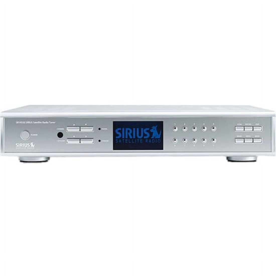Siriusxm SRH550 Satellite Radio, 30 Channel, Clock, LCD, 2 W
