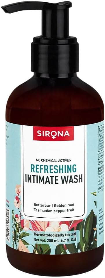Sirona Natural Refreshing Feminine Wash - 6.7 Fl Oz (200 ml)