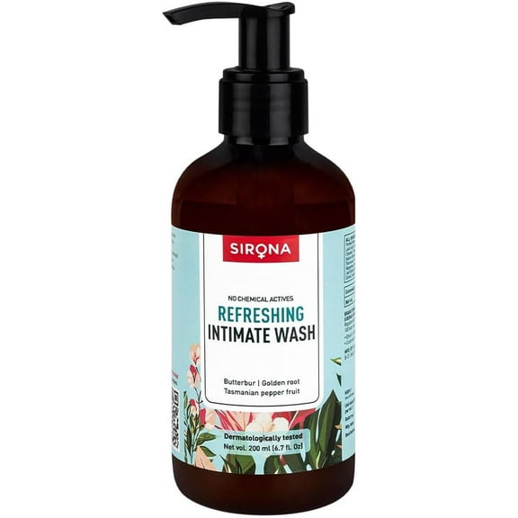 Sirona Natural Refreshing Feminine Wash - 6.7 Fl Oz (200 ml)