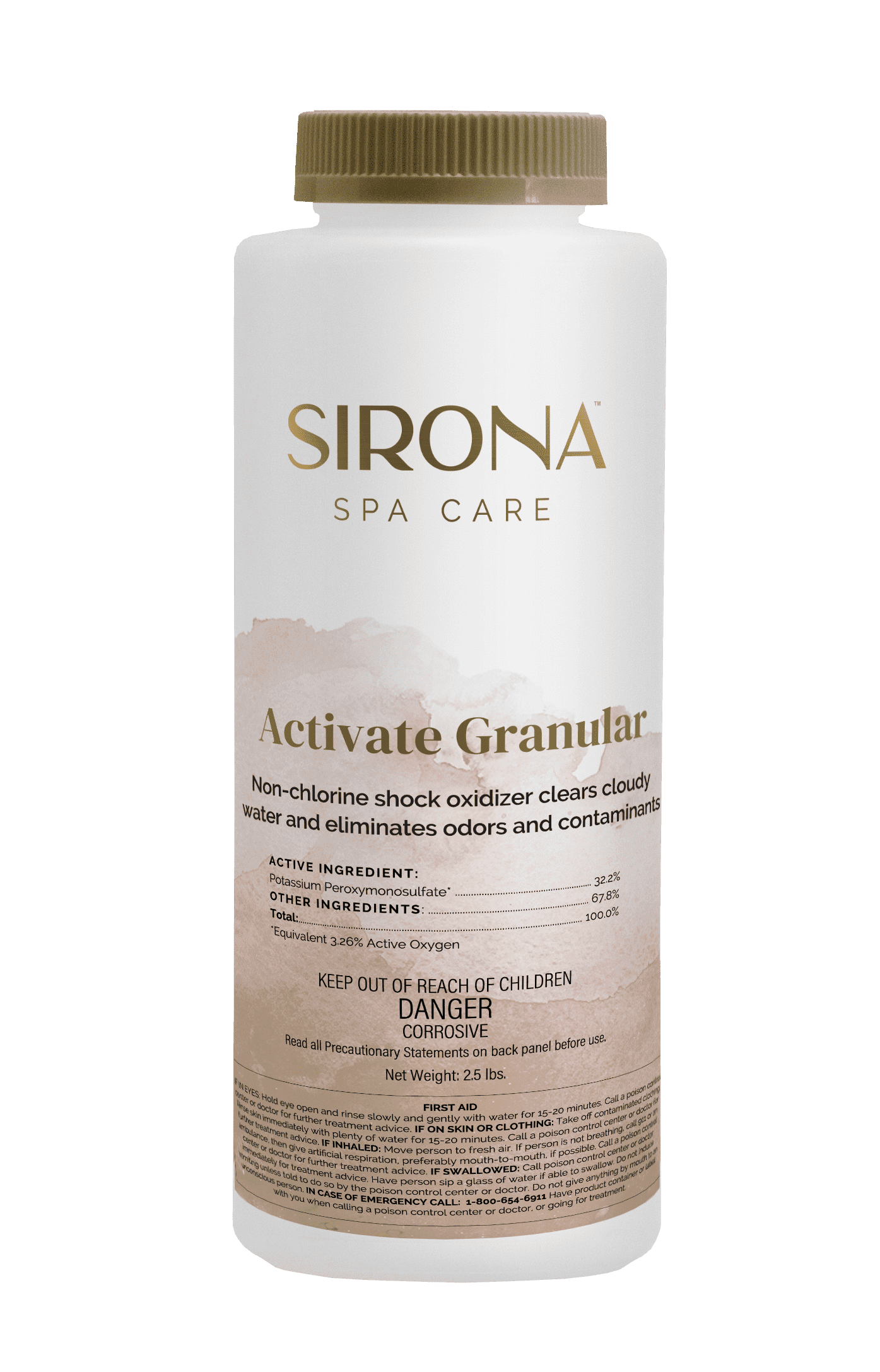Sirona Spa Care Activate Granular ( 2.5 lb )