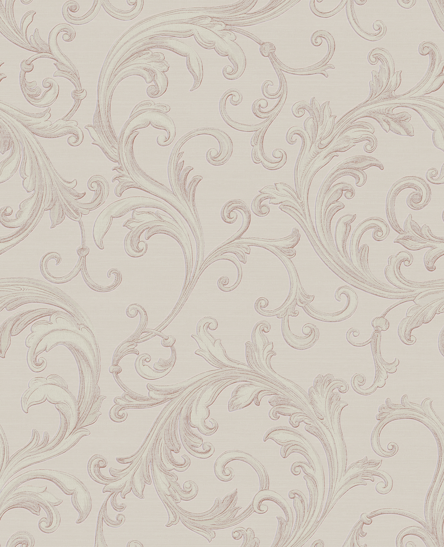 Sirpi Wallcoverings Noemi Rose Acanthus Wallpaper, 20.5-in by 33-ft, 56.38 sq. ft.